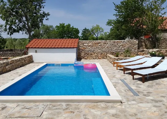 Family Friendly House With A Swimming Pool Puljane, Krka - 11688 *